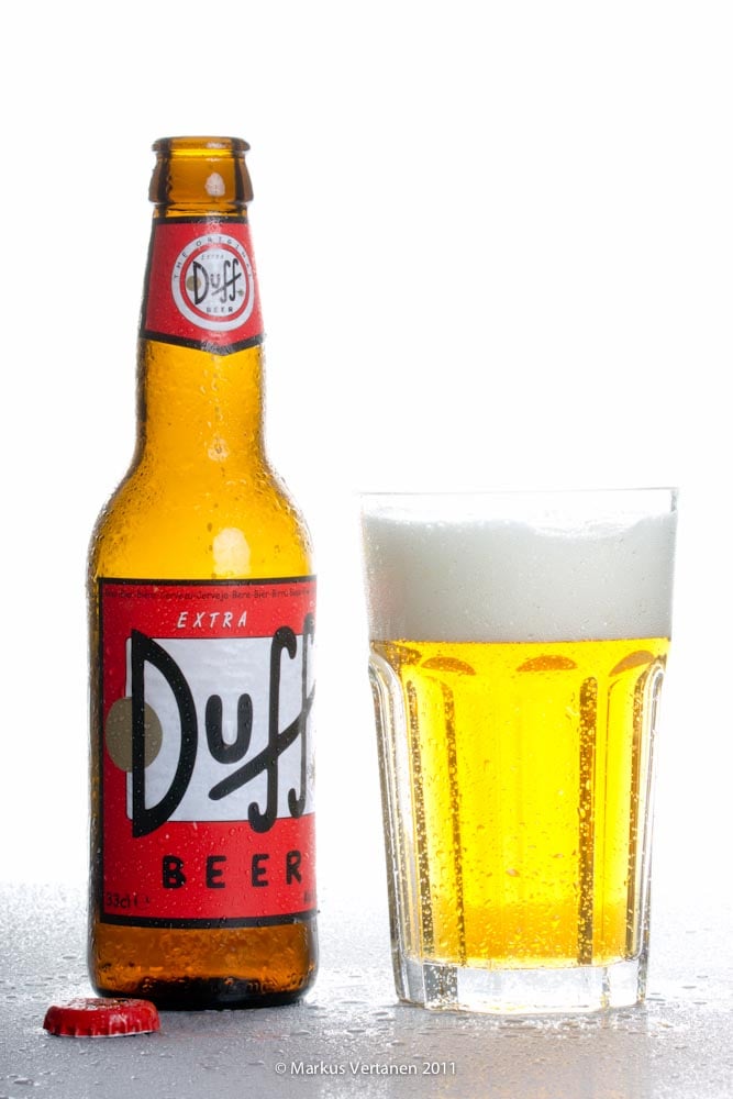 Duff beer as example of inverse product placement
